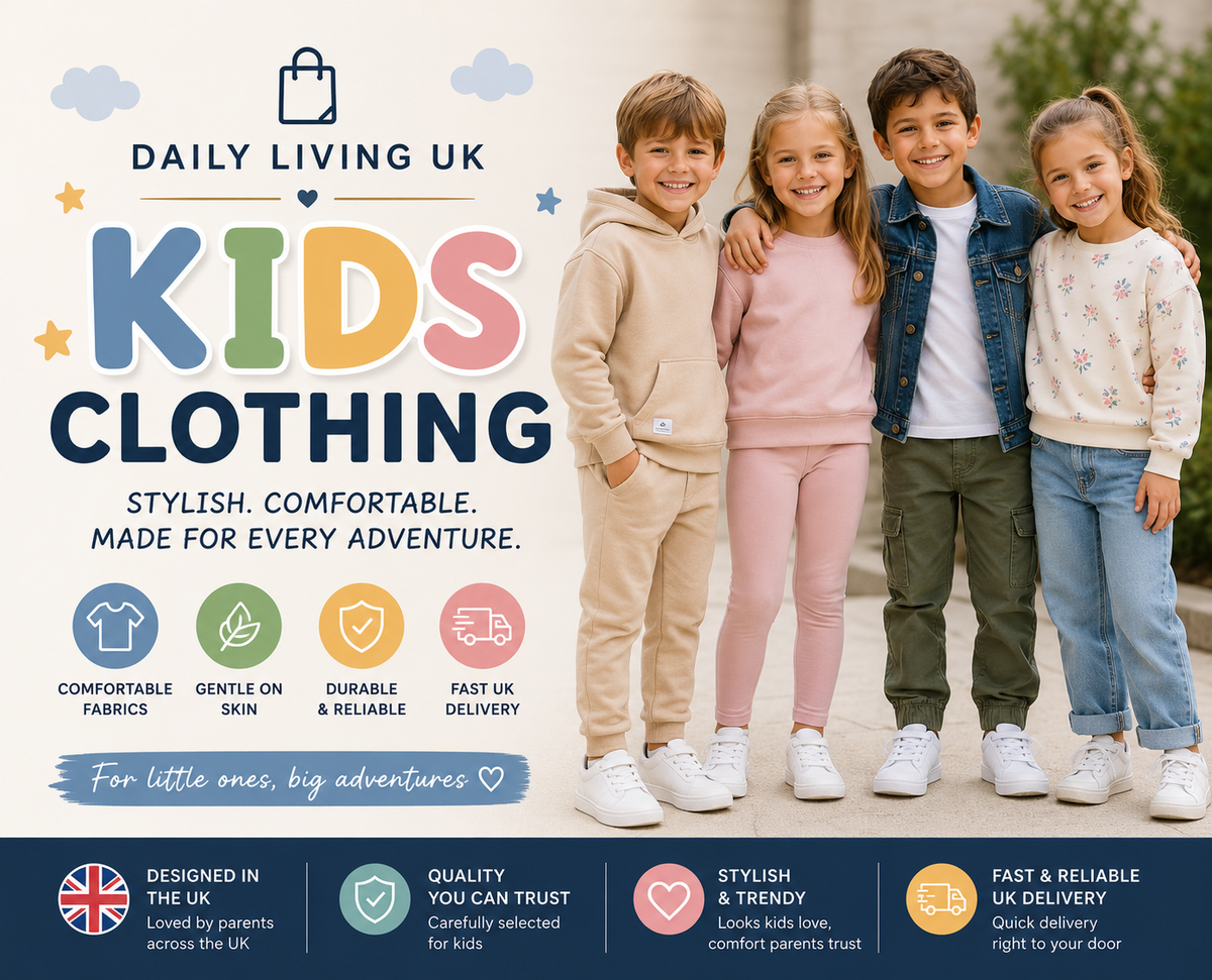 Kids Clothing UK | Affordable Children's Fashion | Daily Living UK