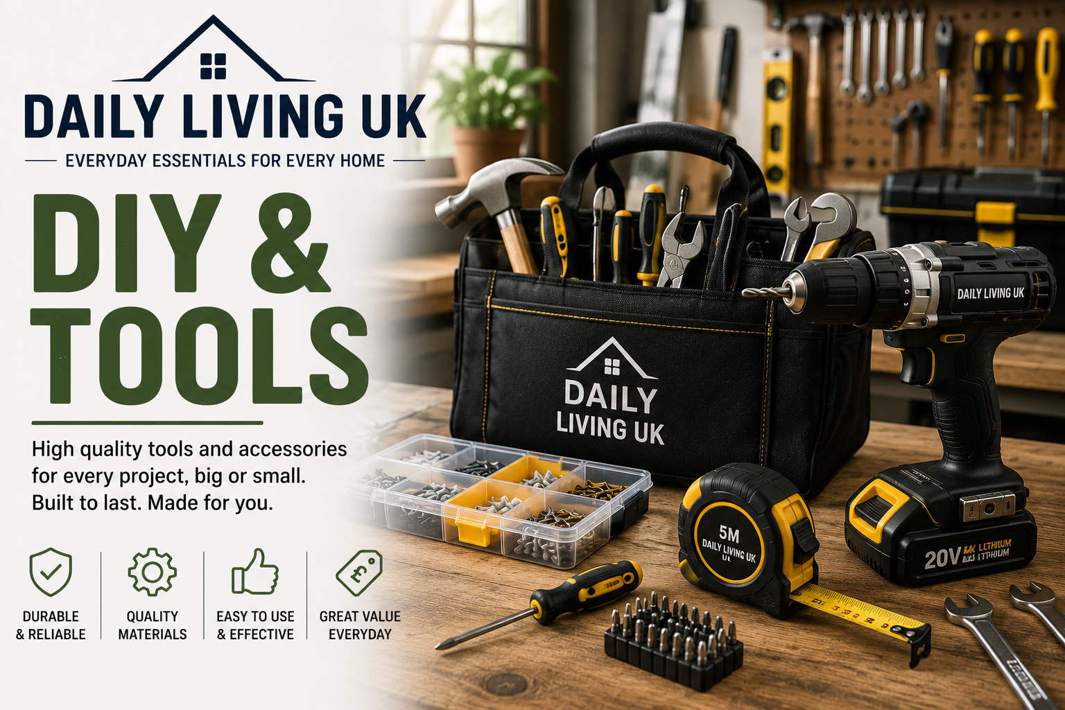 DIY Tools UK | Home Improvement Tools & Equipment – Daily Living UK