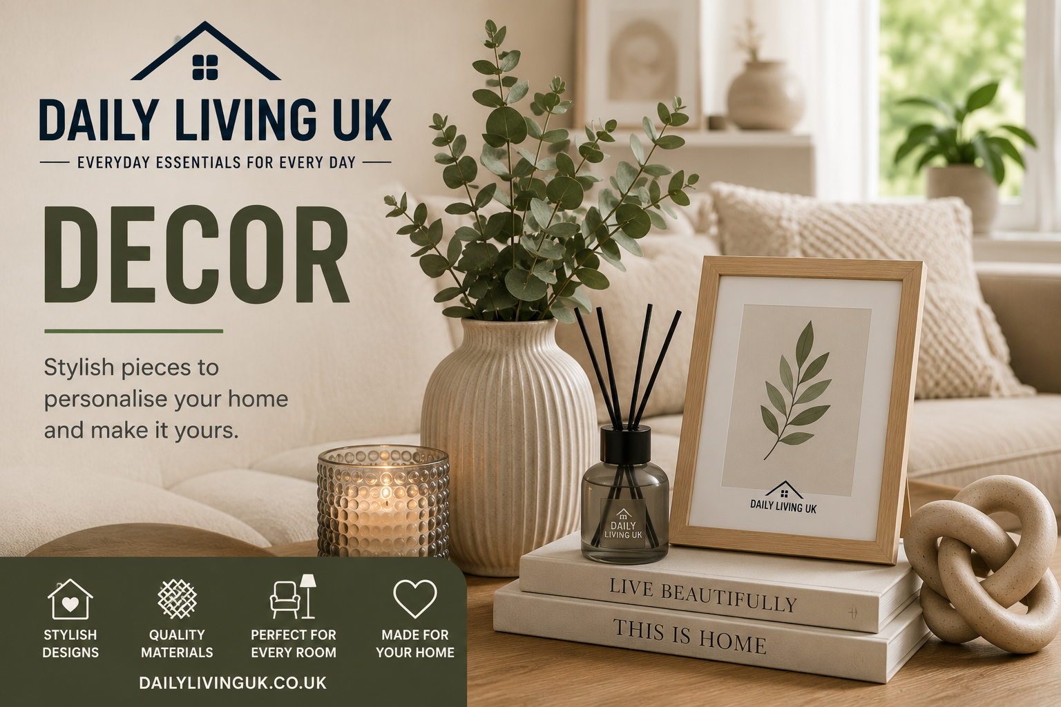 Home Decor UK | Stylish Decorations & Home Accessories – Daily Living UK