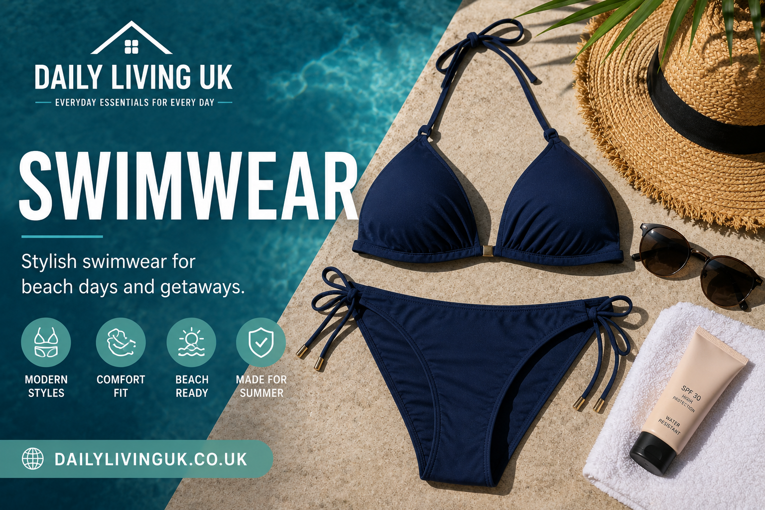 Swimwear UK | Stylish Beach & Holiday Wear – Daily Living UK