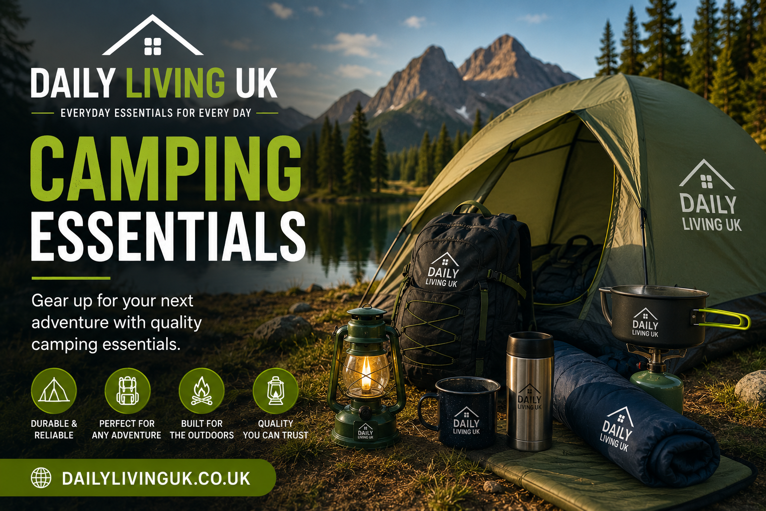 Outdoor Tools & Camping Equipment UK | Daily Living UK