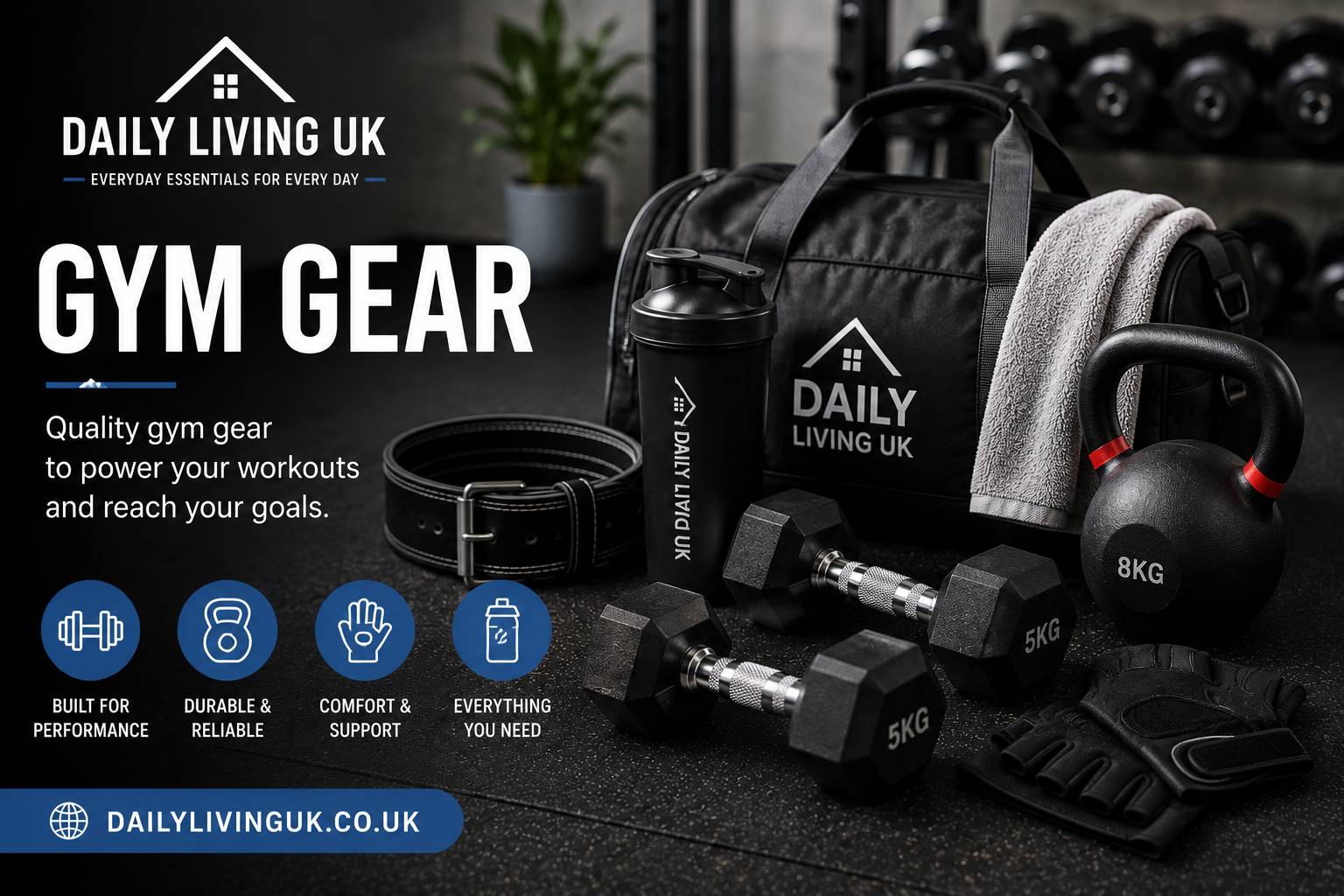 Gym Gear UK | Fitness Accessories & Workout Essentials