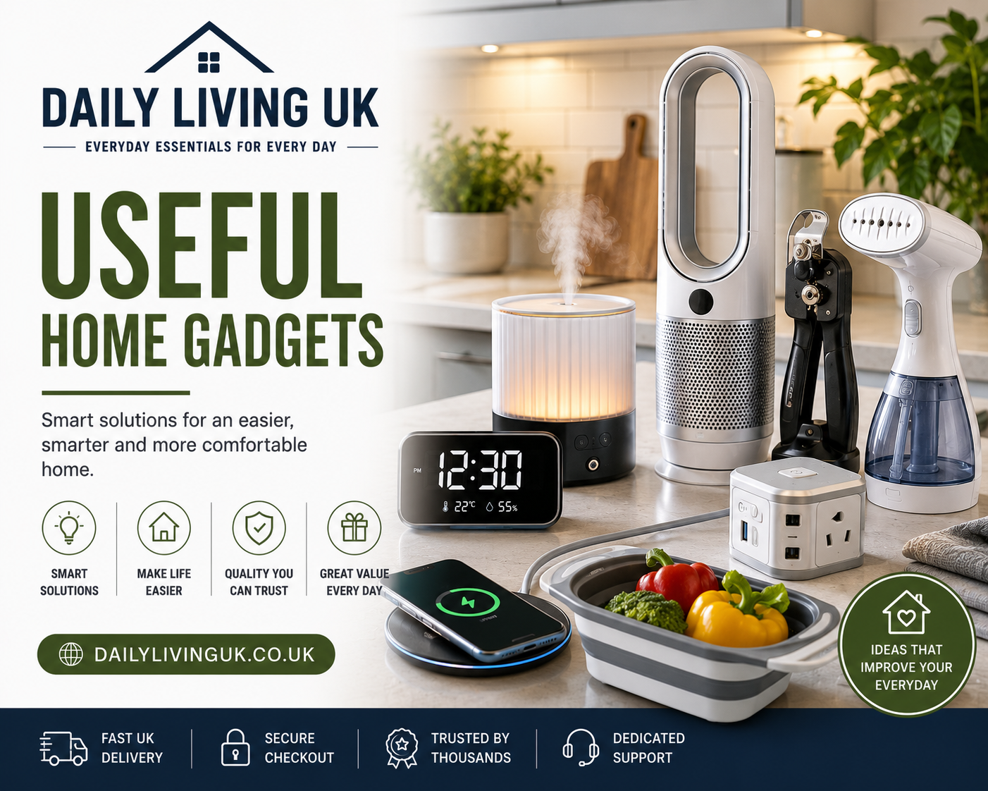 Useful Home Gadgets UK | Smart Everyday Essentials