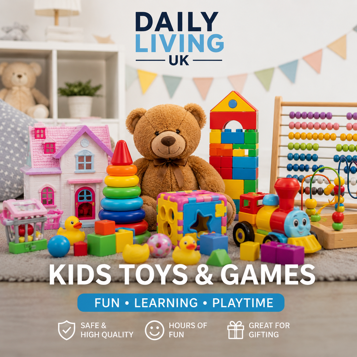 Kids Toys & Games | Fun Educational Toys for Children – Daily Living UK