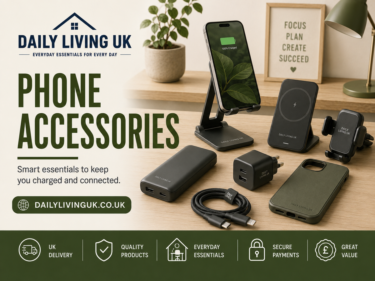 Phone Accessories UK | Chargers, Power Banks & Stands