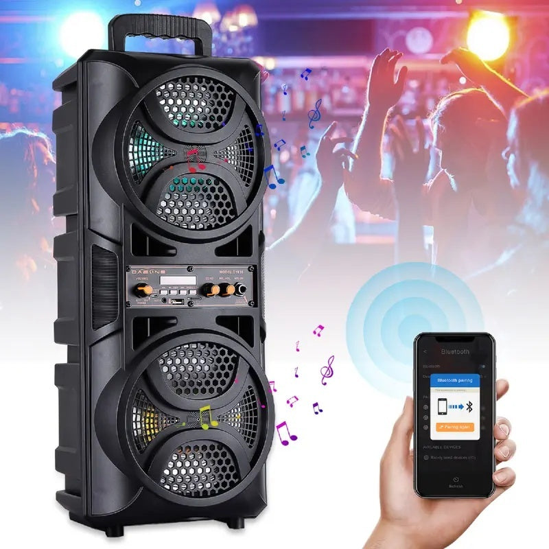 Portable Bluetooth Party Speaker Wireless Karaoke System Lights TWS Secondary image