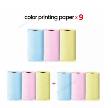 Portable Mini Thermal Label Printer Home Photo Printer Student Wrong Question Printer Bluetooth-compatible Mini Label Printer Price Tag Secondary image