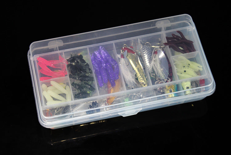 Fishing Gear Sequined Soft Bait Set Secondary image