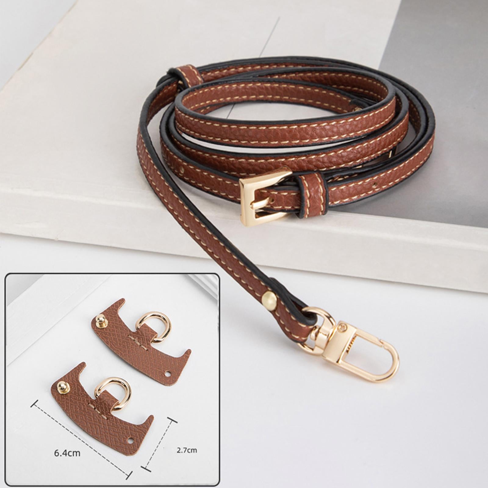 Purse Strap For Handbag Replacement Universal For Purse Making Briefcase DIY Brown Secondary image