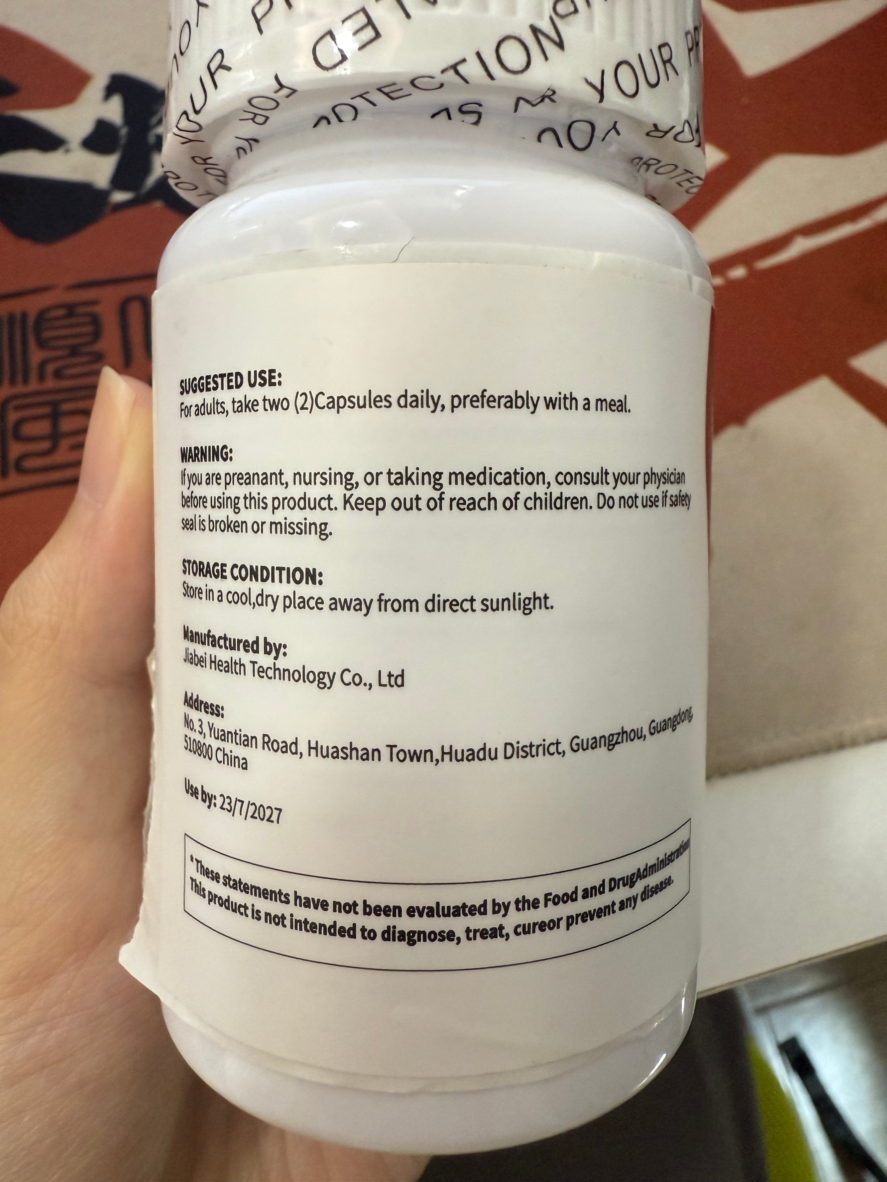 Blood Sugar Complex Supplement Secondary image