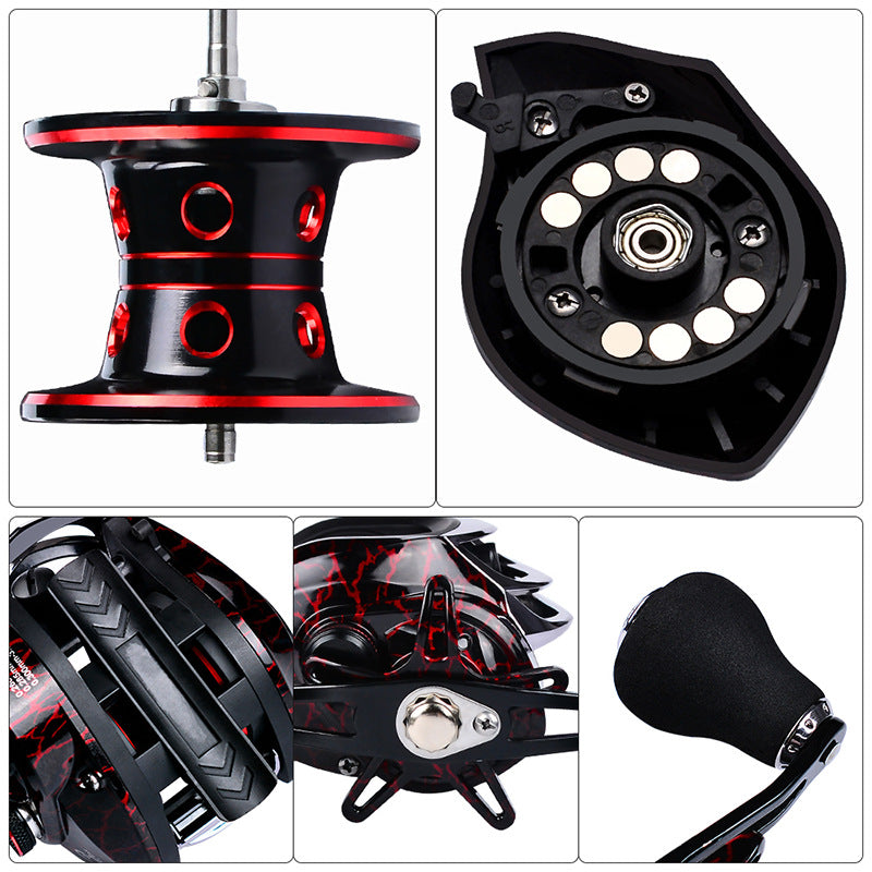 Metal wire cup fishing reel Secondary image