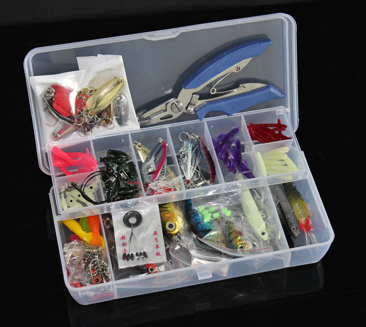 132 Pcs Fishing Lures Set Mixed Minnow Hooks Fish Lure Kit In Box Artificial Bait Fishing Secondary image