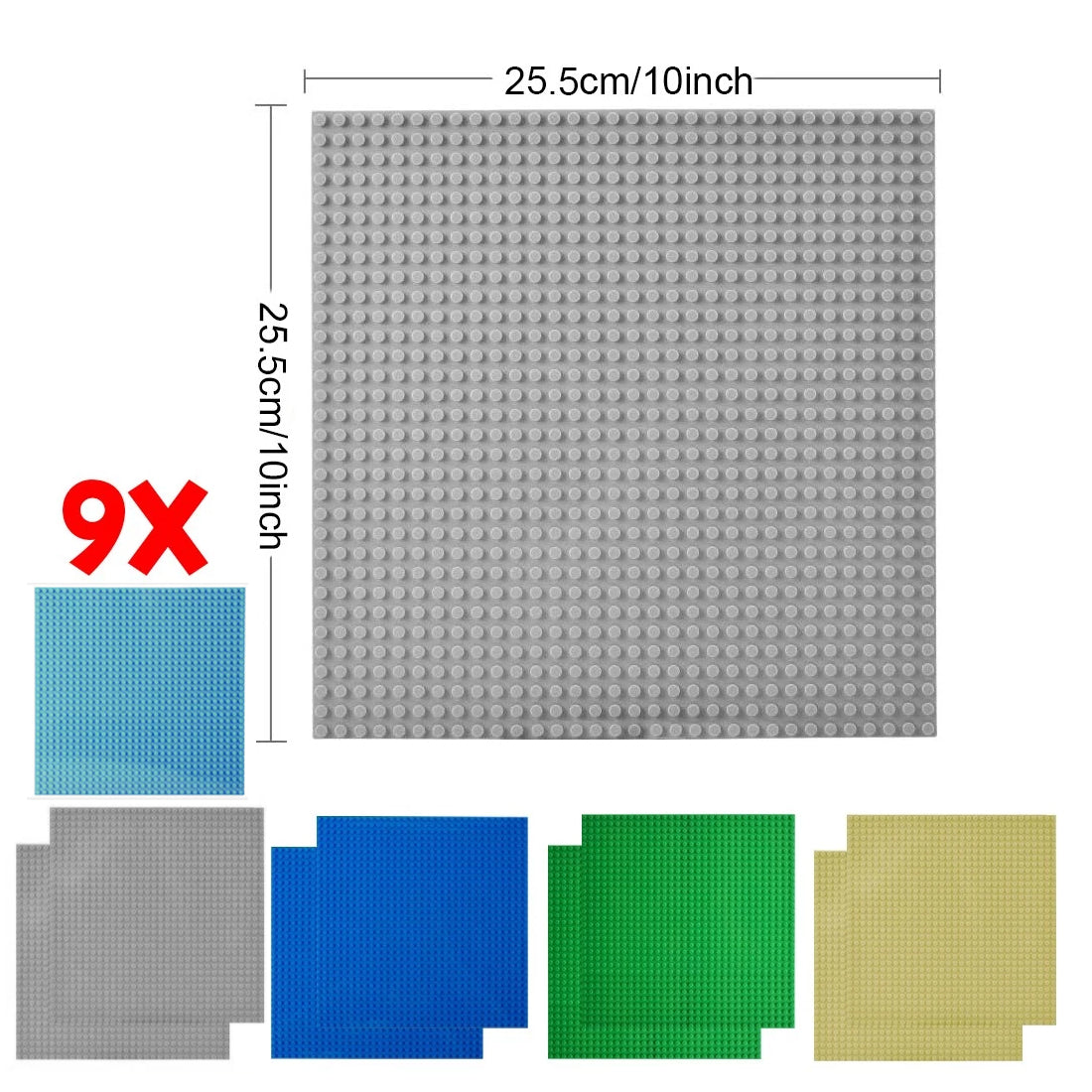 9pcs  Baseboard, Educational Accessories, Toy Baseboard, Wall Base Secondary image
