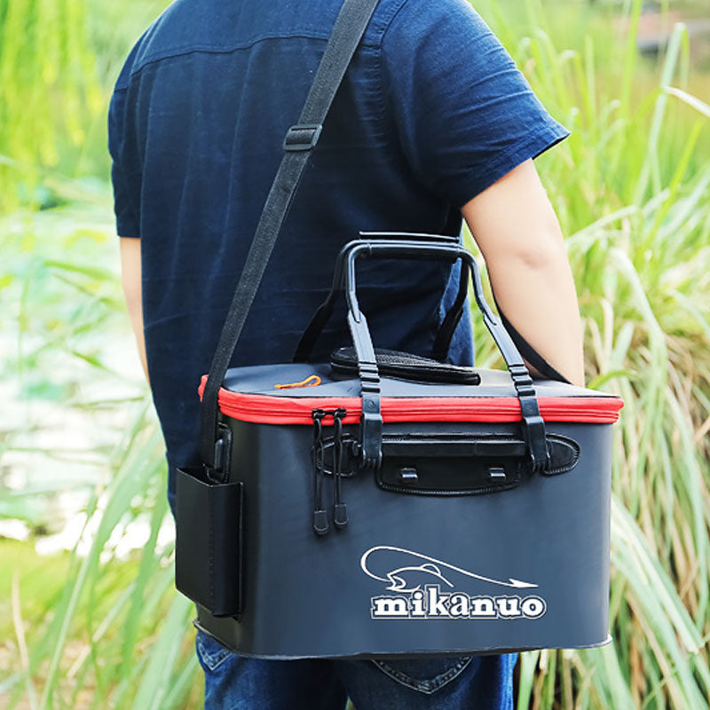 EVA Portable Fishing Bag Folding Thicken Live Fishing Box Tank Bucket Camping Fishing Tackle Fishbox Storage Bag Secondary image