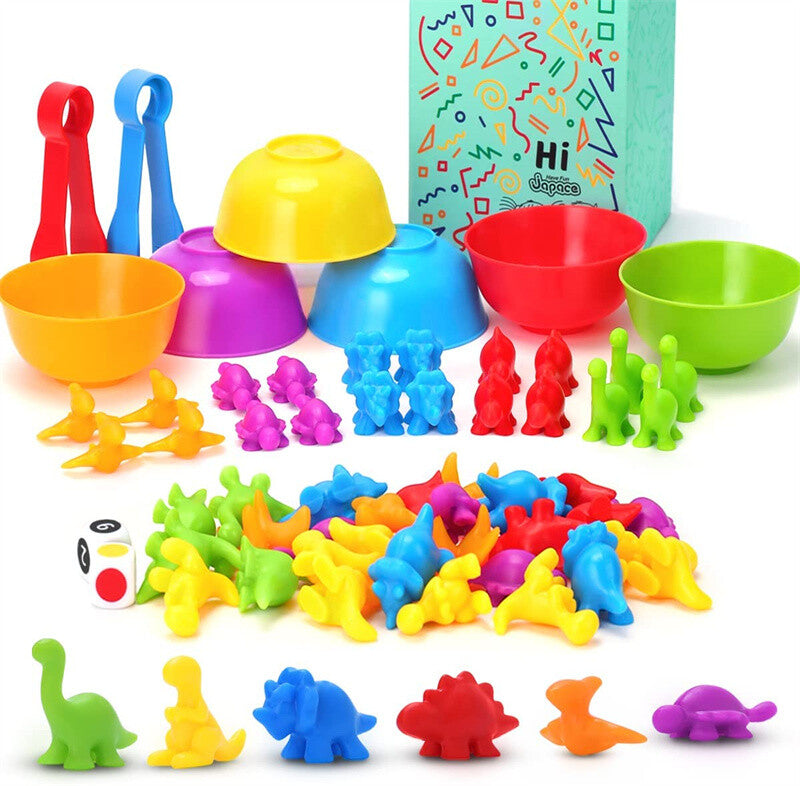 Dinosaur Set 58PCS With Plastic Drum Secondary image