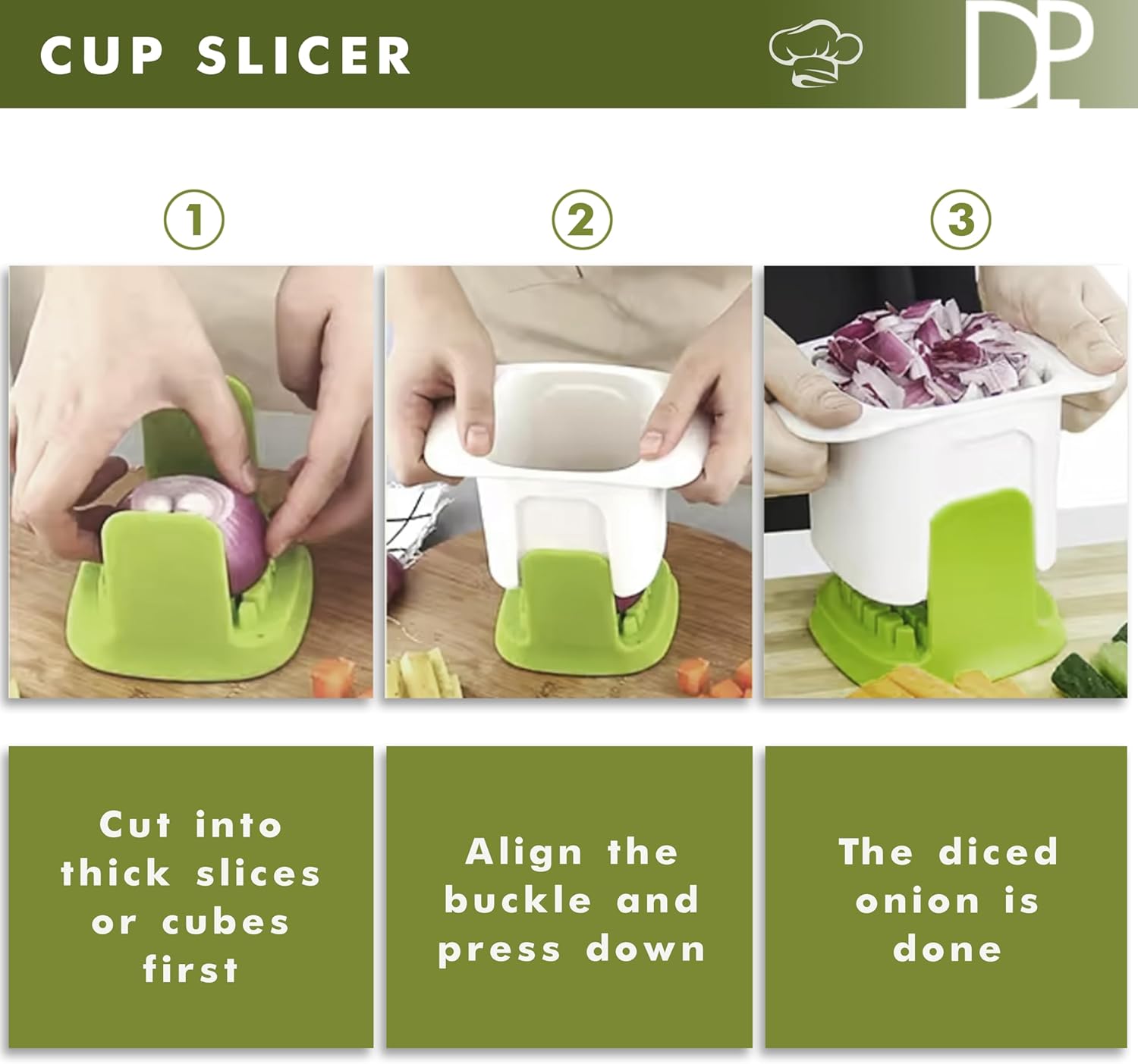 Cup Slicer Fruit, Chopping Cup And Cup Cutter For Fruits For Strawberries, Apple, Grape And Banana - Chopper Vegetable Cutter Cup, Food Slicers For The Kitchen Secondary image