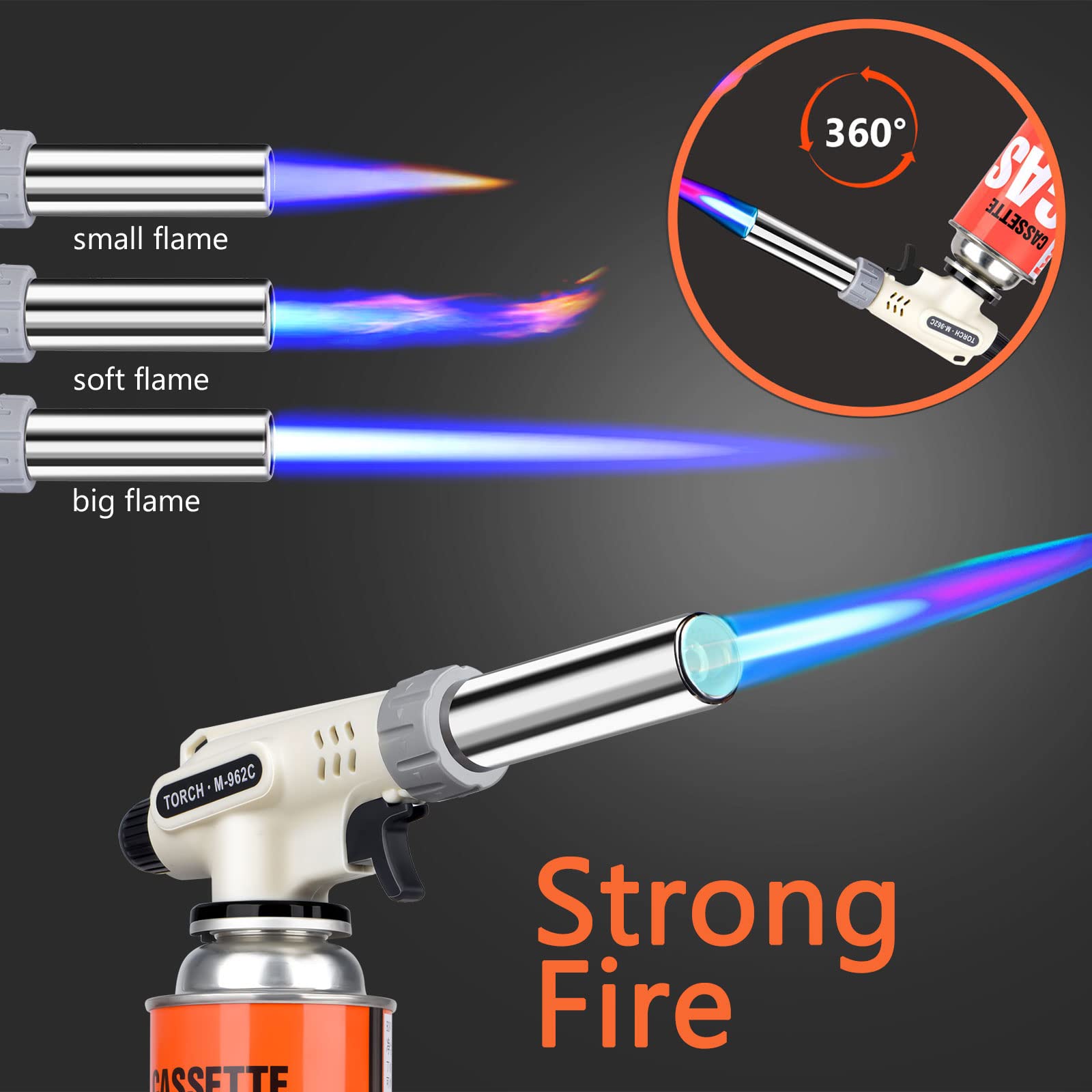 Professional Butane Kitchen Torch Secondary image