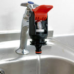 Red Costwise Kitchen Tap Adapter