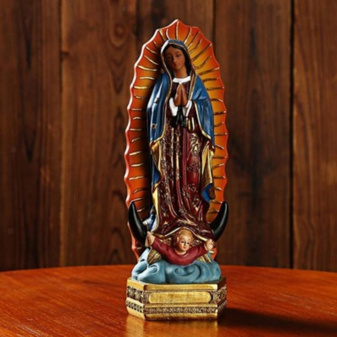 Beautiful Guadalupe  Mary Statue Religious Gift Xmas Home Decor Secondary image