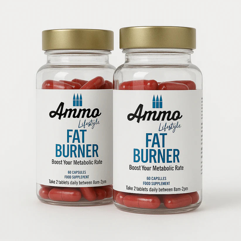 Ammo Fat Burner Double Deal | 2 Pack Weight Management & Energy Support Capsules UK Main image