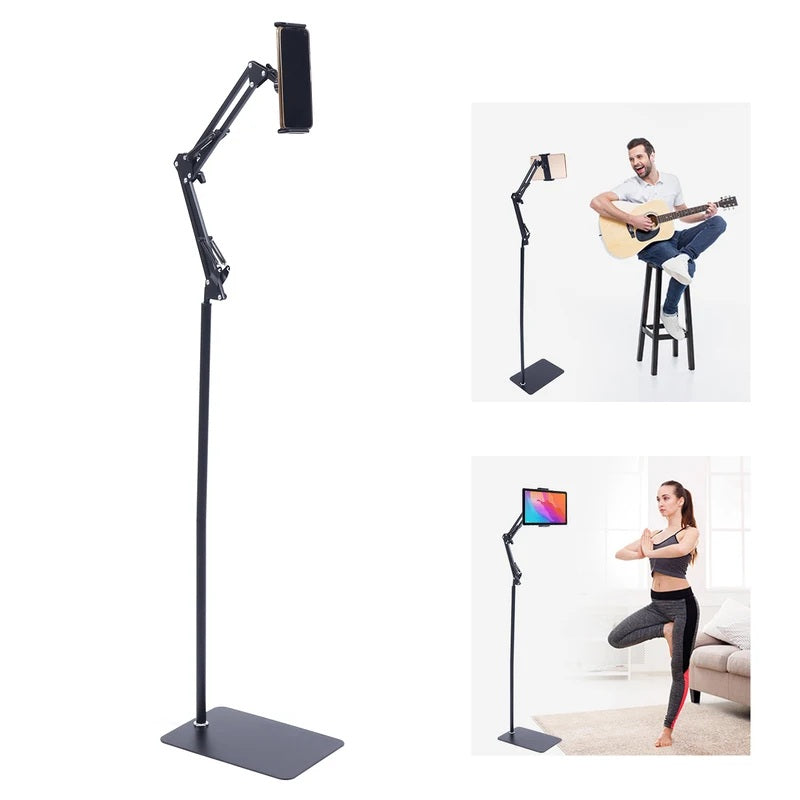 Universal Adjustable Tablet & Phone Floor Stand Secondary image