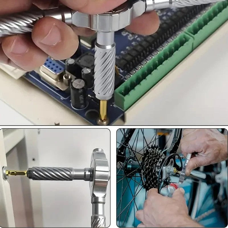 Magnetic Screwdriver Set 30 In 1 DIY Ratchet Screwdriver Kit For Home, Bikes NEW Secondary image