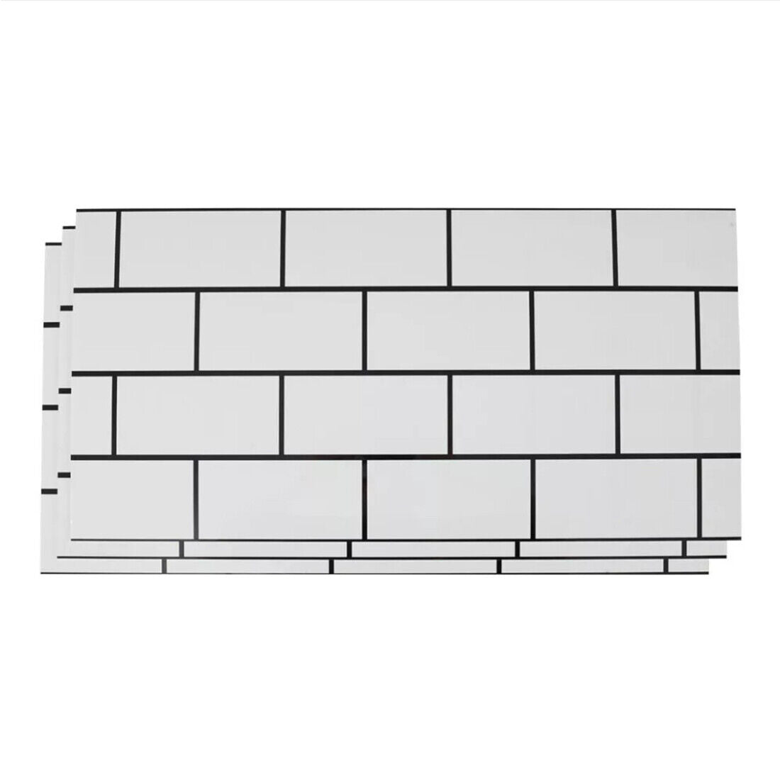 NEW 10Marble Tiles Sticker Self-Adhesive Stick Kitchen Home Wall Bathroom Decor UK Secondary image