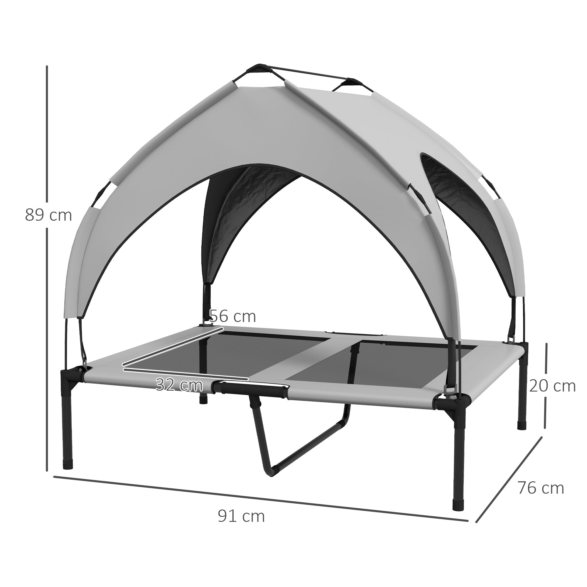 Cooling Raised Pet Bed Secondary image