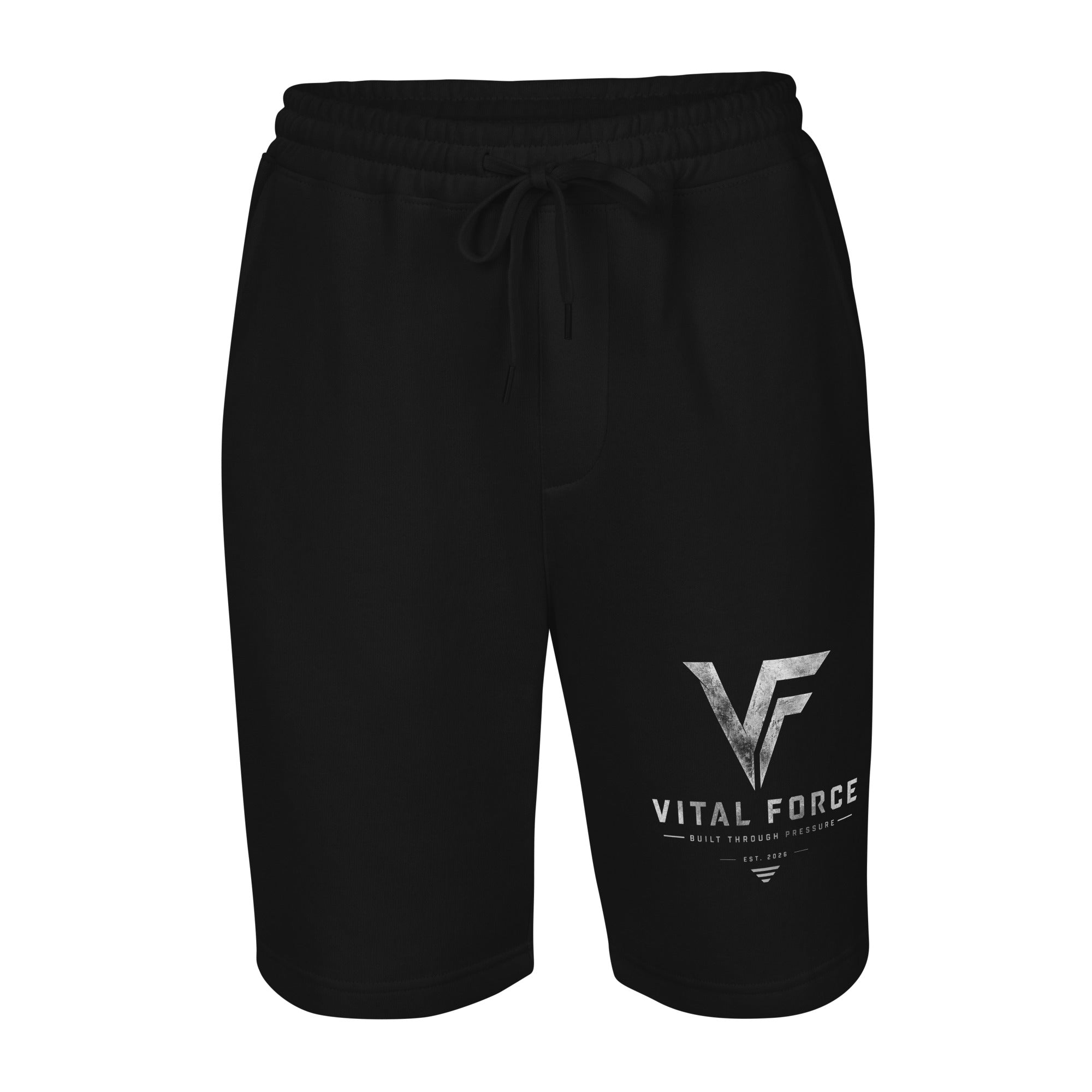 Vital Forge Men’s Fleece Shorts | Premium Gym & Lifestyle Training Shorts Secondary image